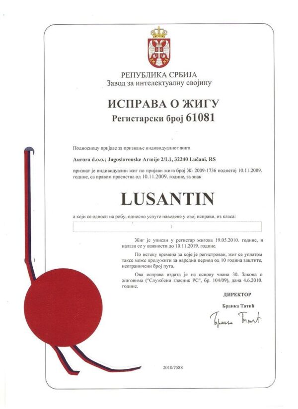 LUSANTIN®ALU PROTECT 100 (G12+) - Slika 3